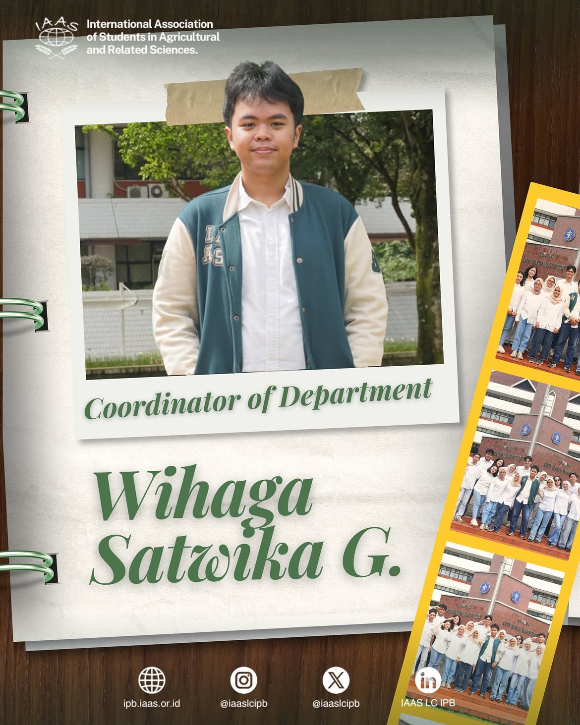 [𝗠𝗲𝗲𝘁 𝘁𝗵𝗲 𝗚𝗹𝗼𝗯𝗮𝗹 𝗕𝗿𝗶𝗱𝗴𝗲 𝗼𝗳 𝗥𝗲𝘀𝗶𝗹𝗜𝗔𝗔𝗦: 𝗘𝘅𝗰𝗵𝗮𝗻𝗴𝗲 𝗗𝗲𝗽𝗮𝗿𝘁𝗺𝗲𝗻𝘁]
