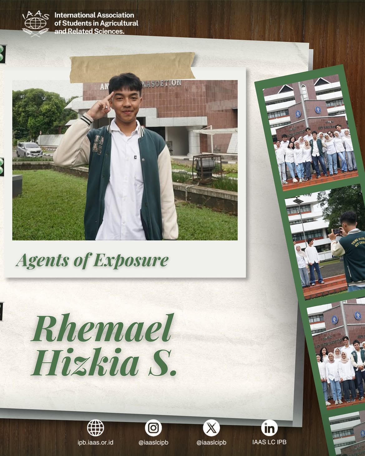 [𝗠𝗲𝗲𝘁 𝘁𝗵𝗲 𝗚𝗹𝗼𝗯𝗮𝗹 𝗕𝗿𝗶𝗱𝗴𝗲 𝗼𝗳 𝗥𝗲𝘀𝗶𝗹𝗜𝗔𝗔𝗦: 𝗘𝘅𝗰𝗵𝗮𝗻𝗴𝗲 𝗗𝗲𝗽𝗮𝗿𝘁𝗺𝗲𝗻𝘁]