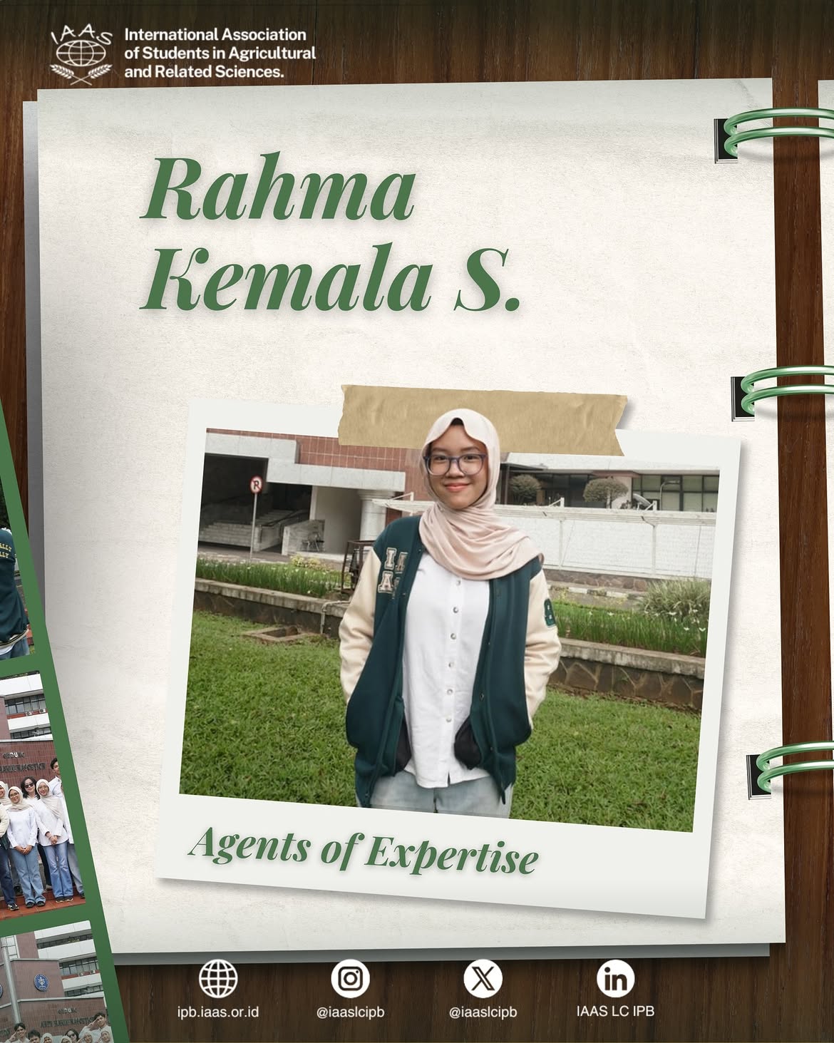 [𝗠𝗲𝗲𝘁 𝘁𝗵𝗲 𝗚𝗹𝗼𝗯𝗮𝗹 𝗕𝗿𝗶𝗱𝗴𝗲 𝗼𝗳 𝗥𝗲𝘀𝗶𝗹𝗜𝗔𝗔𝗦: 𝗘𝘅𝗰𝗵𝗮𝗻𝗴𝗲 𝗗𝗲𝗽𝗮𝗿𝘁𝗺𝗲𝗻𝘁]